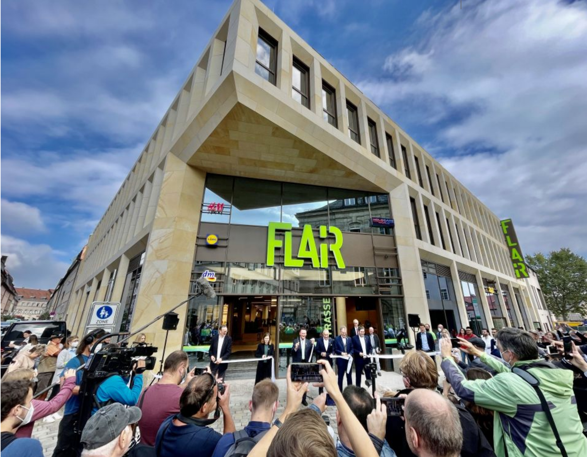 FLAIR Fürth at its grand opening